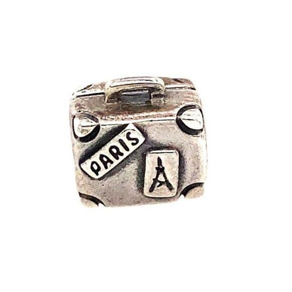 Pandora Luggage Paris Charm - Picture 1 of 3